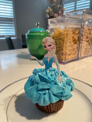 Cupcakes for Frozen Spa Party