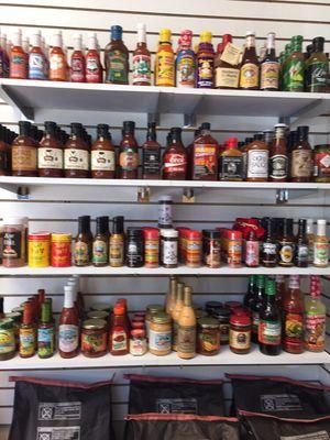 Over 50+ specialty spices and in rubs in stock