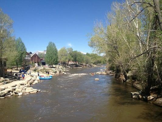 View of the Arkansas River