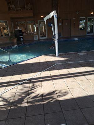 Pool all to ourselves