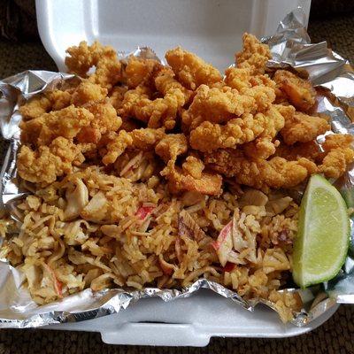 Fried Conch & Seafood Rice