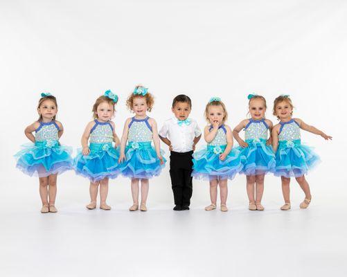 Students as young as 18 months can start their dance journey!