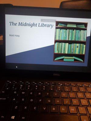 Virtual book club w/ Melissa