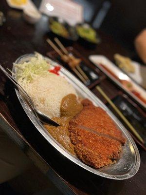 Curry Rice with Katsu