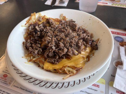 Philly cheesesteak bowl