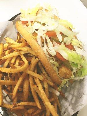 FRIED SHRIMP POBOY