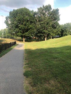 Walking track & small children's playground