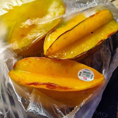 Cashier damaged my star fruit.