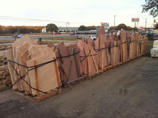 we have a variety of patio stone this is arizona slabs