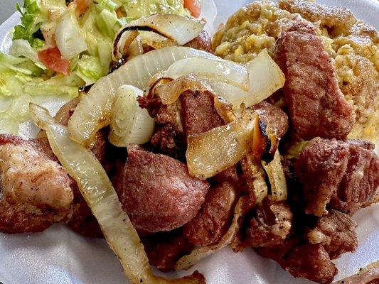 Mofongo Carne Frita