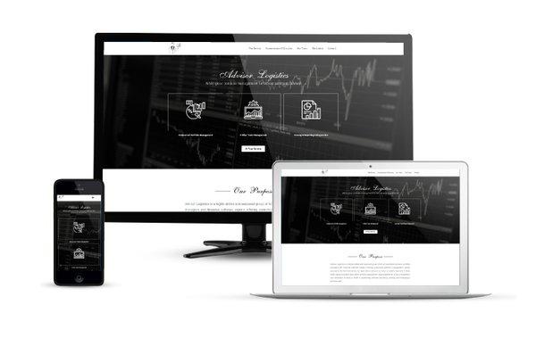 Custom web design for Advisor Logistics