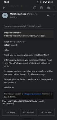 I ordered this item on December 7th paid. 
 on December 21st I got an email stating that this item was out of stock. UNACCEPTABLE !!!!!!!!!!