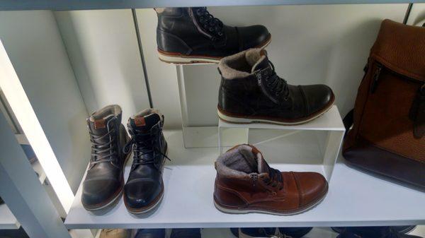 Sharp fur-lined boots for men.  I would have a difficult time choosing just one.