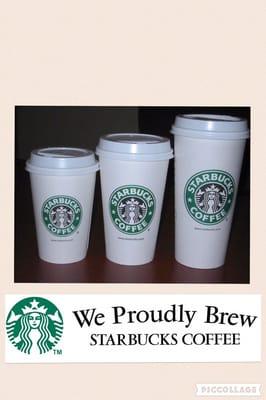 Supermart brew Starbucks coffee.