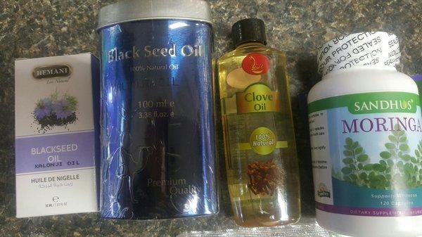 Black seed oil, clove oil and moringa found all in one place! Could it be true?!