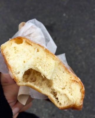 Plain glazed donut - was good, but the dough was a little too thick for my taste - go with the ice cream instead.