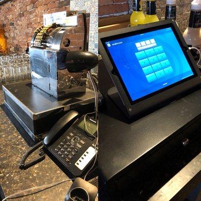 The Old and the new. #POS systems