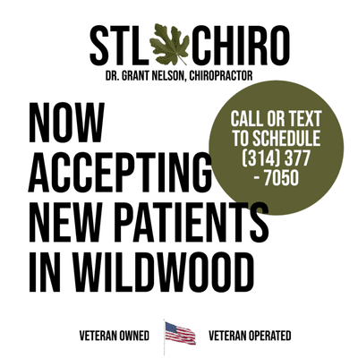 Dr. Grant is now accepting new patients in Wildwood, Missouri!