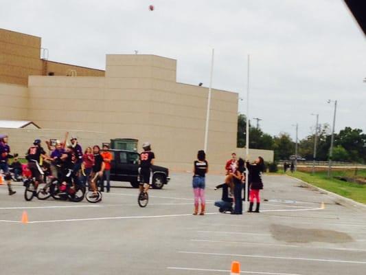 Unicycle football