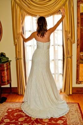 Me in my wedding dress.