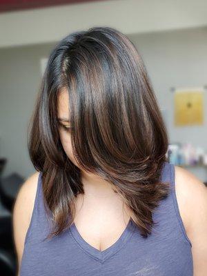 Bleach-free balayage