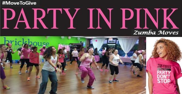 Party In Pink Zumbathon to Raise Funds for Breast Cancer Research