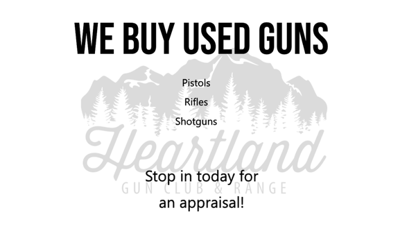 Trying to sell your used gun? Stop on in!