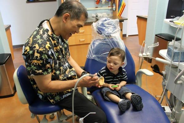 Kids Day at the dentist.