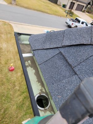 Gutter cleaning