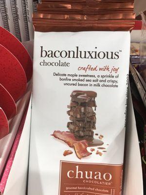 Bacon chocolate