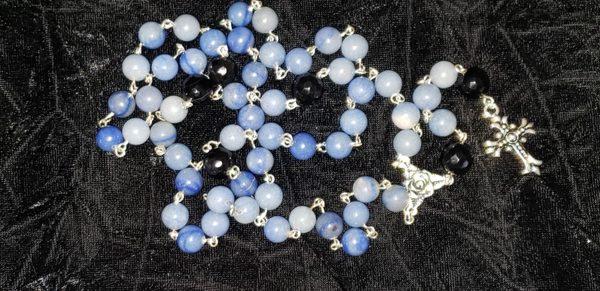 Rosary made from components found at All About Beads