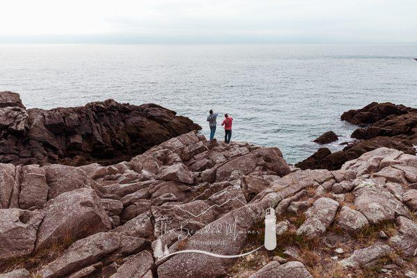 "Want to spend the rest of our lives throwing rocks into the ocean together?"

"Yea, bro, I do."

LGBTQ Engagement in Downeast, Maine