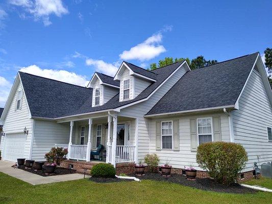 slatestone greay owens corning duration , homeowner  was ecstatic.