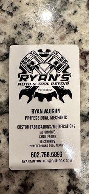 Ryan’s Auto & Tool Repair