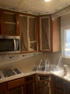 Kitchen Cabinet Painting