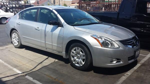 Nissan altima repairs complete.