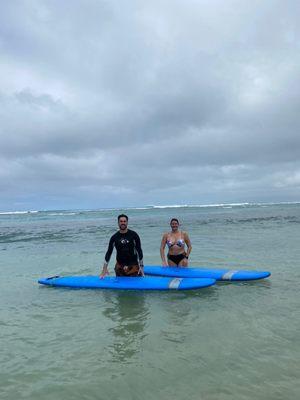 Surf lesson