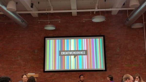 Venue for the Creative Mornings -PHL chapter. Meets 1x/mo. Think outside the box!