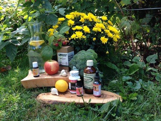 Whole food supplements, herbs and food help you heal