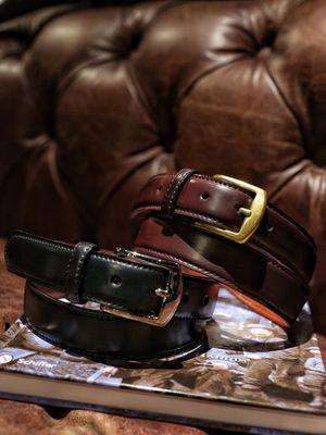 Alden shell cordovan belt