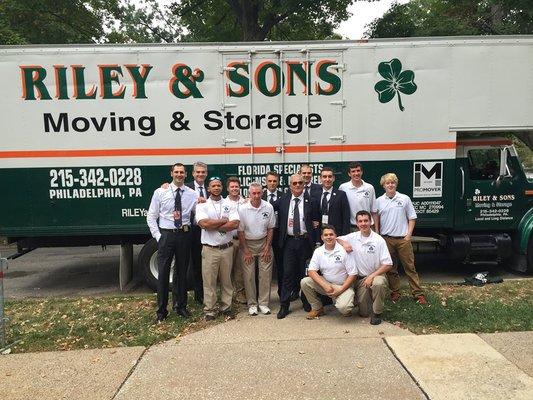 Riley & Sons Moving with the Vatican Swiss Guard