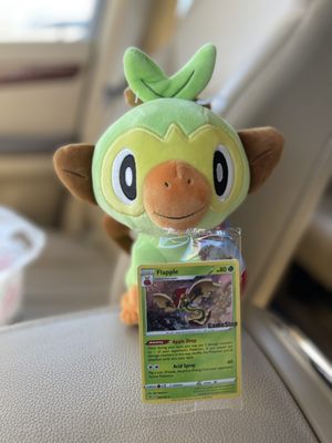 Flapple promo and Grookey!