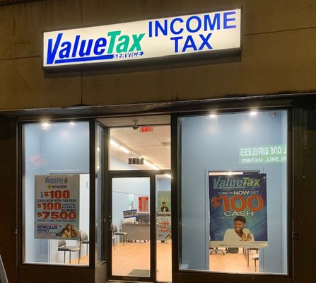 Value Tax Service Germantown ave. offering fastest refunds lowest prices.