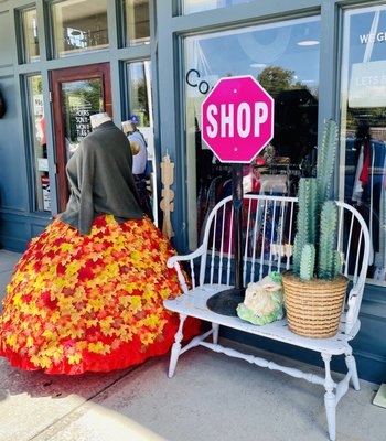 Store entrance. Very inviting