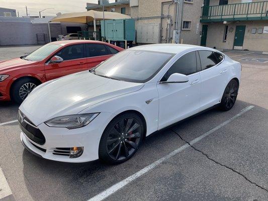 Damage to Tesla repaired in less than one week and it cost the owner $0