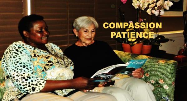 homecare with compassion and patience