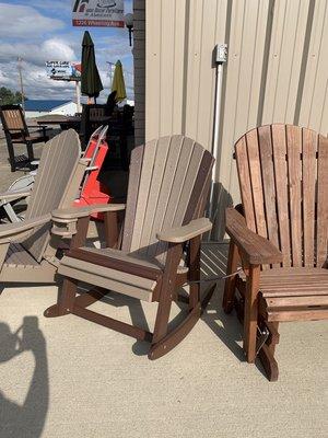 Poly-lumber rocker 18 colors to choose from