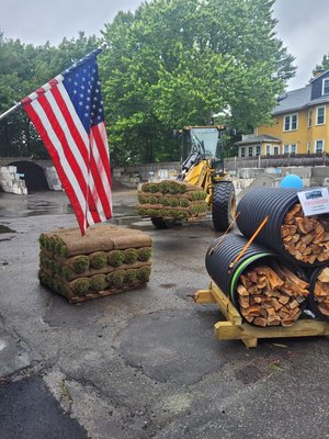 Sodco sod, season and kiln dried firewood