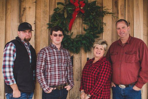 Christmas Pictures at Bilbrey Farms