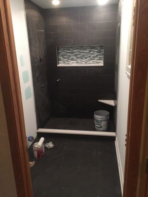 Custom shower